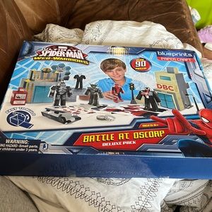 Unopened brand new Ultimate Spider Man Marvel web-warriors